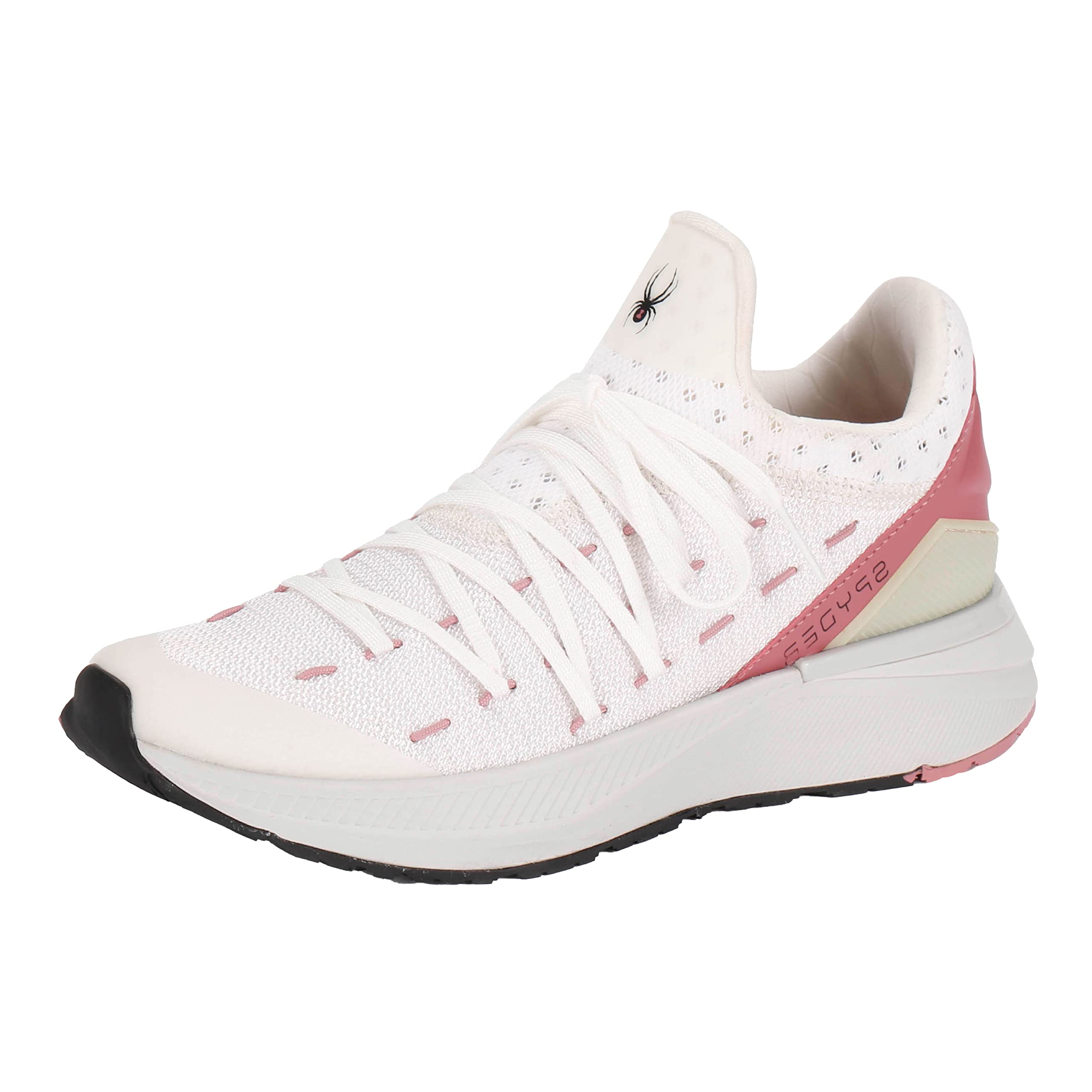 71HUKVIGroL_994cb9b2-b980-4c24-ab0e-f31a37357907 Spyder Women's Tempo Road Running Shoes - White - Image 1