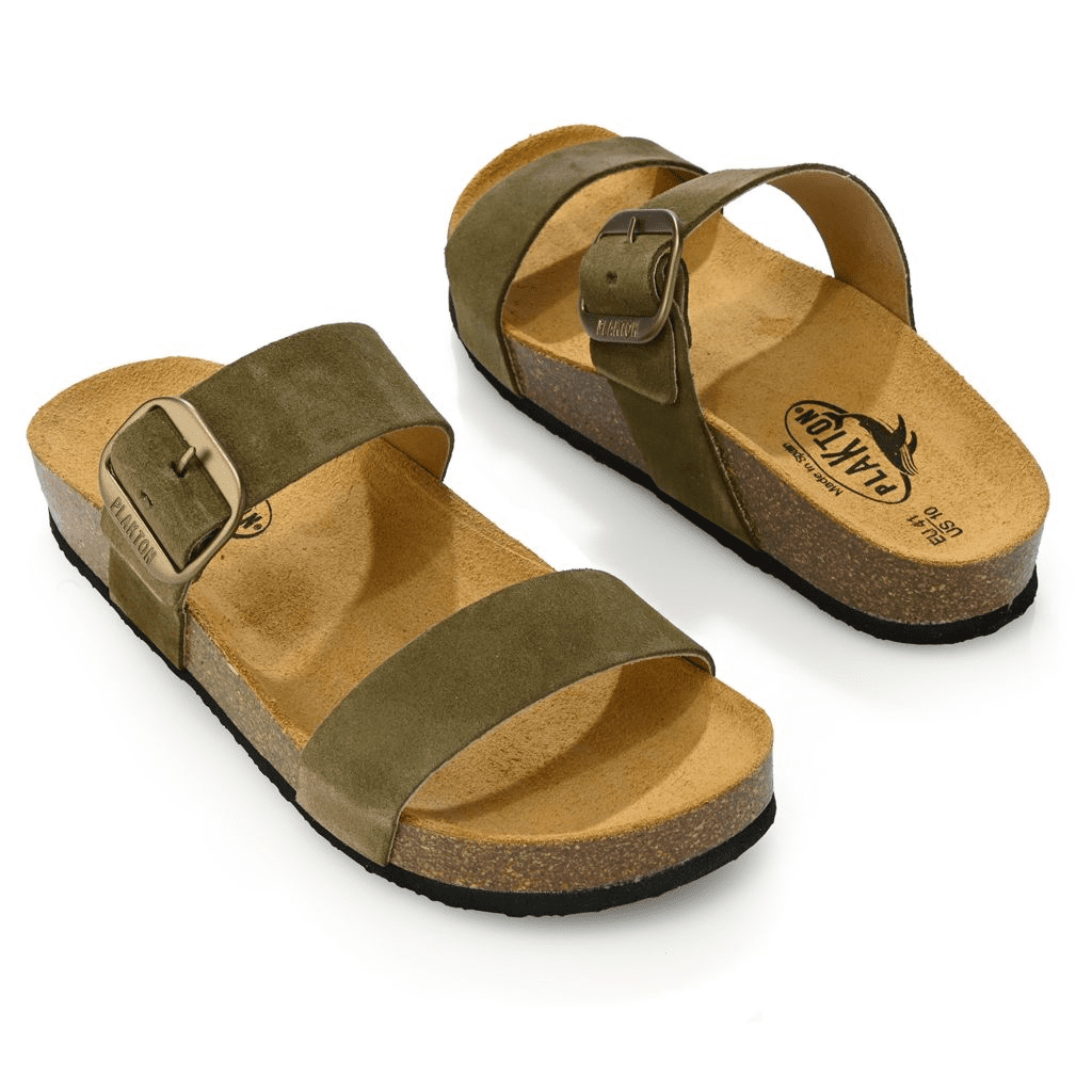 S475531-00116-13404 Plakton Claire Slide-on Adjustable Sandals - Image 1