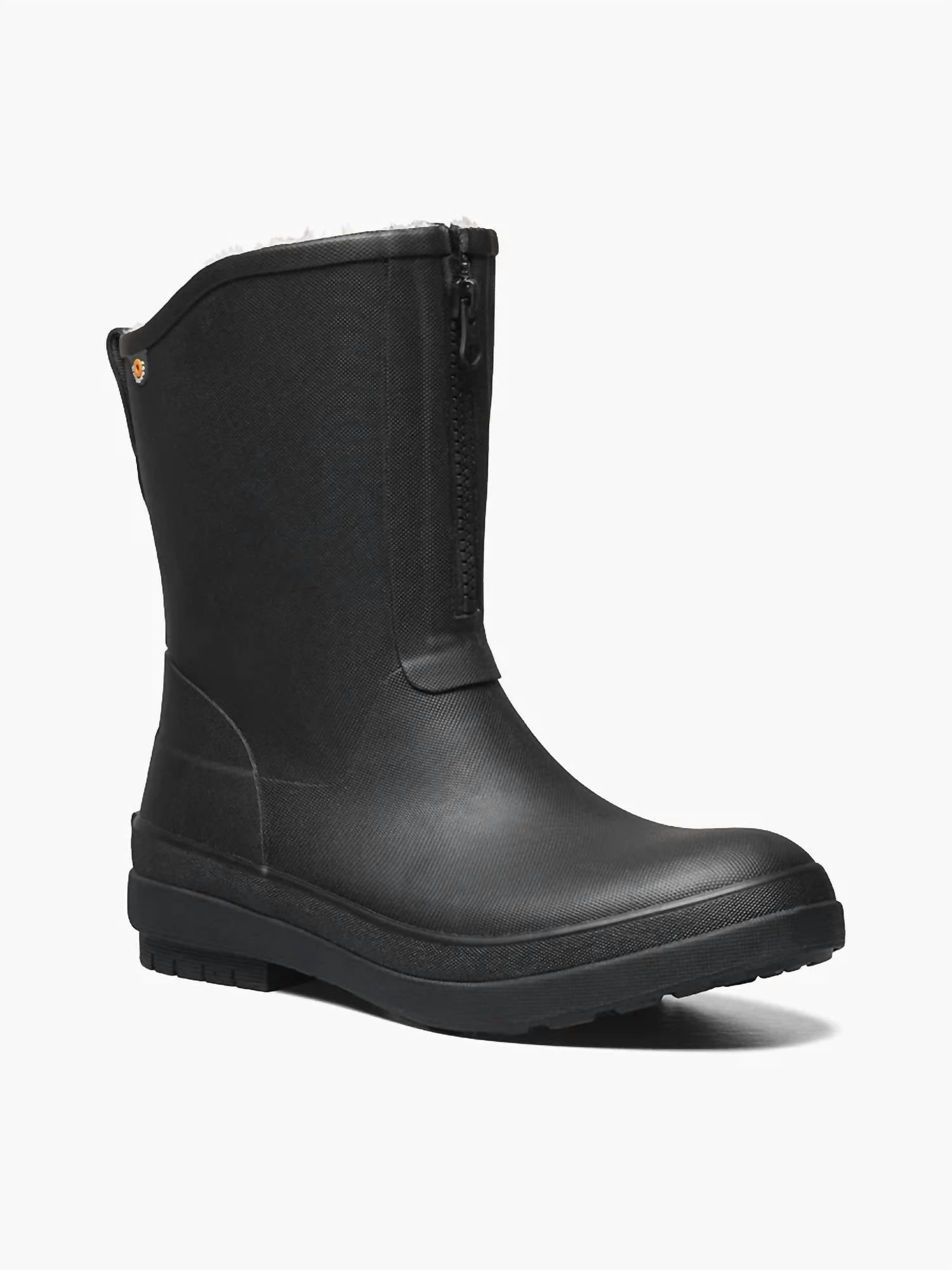 ea78ebb1-49a5-40a4-a90e-a2d20e8d55a5-upscale_15k-1500x1500-70 Bogs - Women's Amanda Plush II Zip Waterproof Boots - Image 1